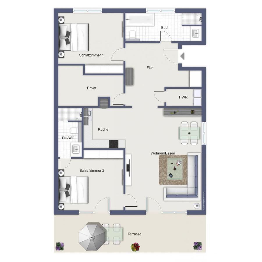 Haus Am Wald Wohnung Sommer Wittenbeck Экстерьер фото